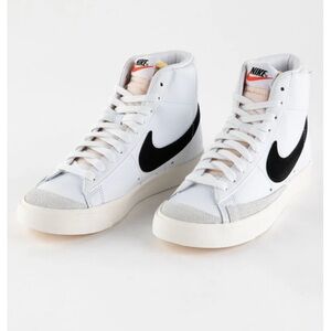 Nike Blazers White and Black High-Tops